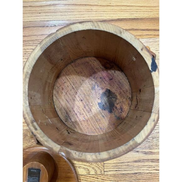 Vintage Antique Shoe Shine Box Carrier Advertisement Hand Painted Wood. - Picture 5 of 7